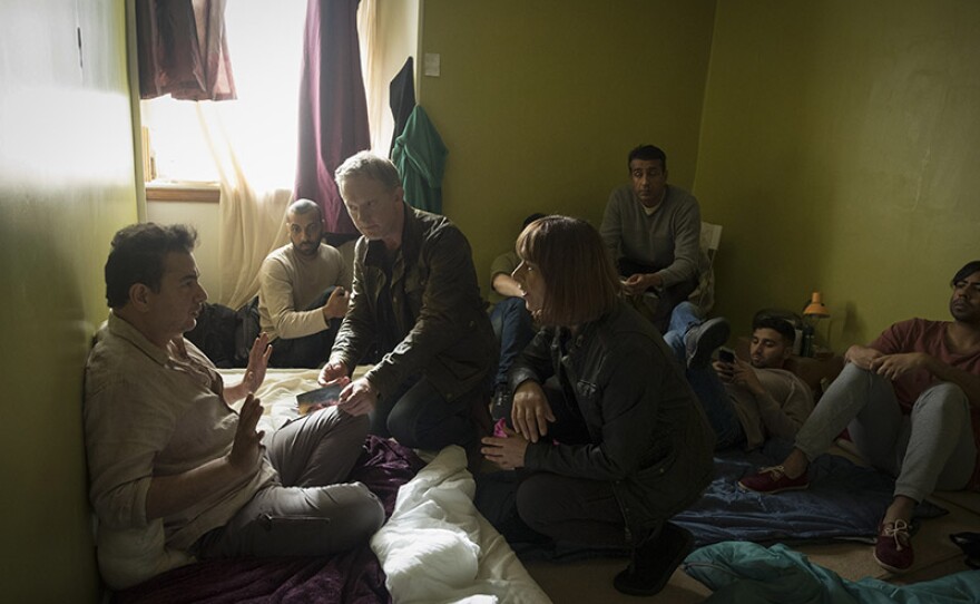 A scene from episode 1 of SHETLAND Season 5.