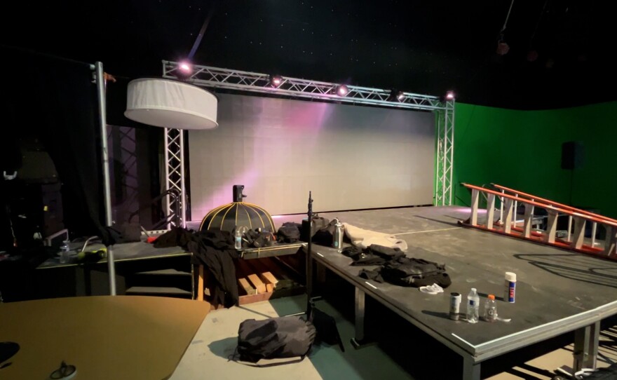 The main studio space at Spark Studio's two acre facility. Feb. 4, 2026