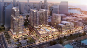 A rendering of the Manchester Pacific Gateway project.