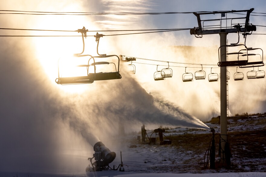 Big Bear Mountain Resort is shown here on Nov. 26, 2021.