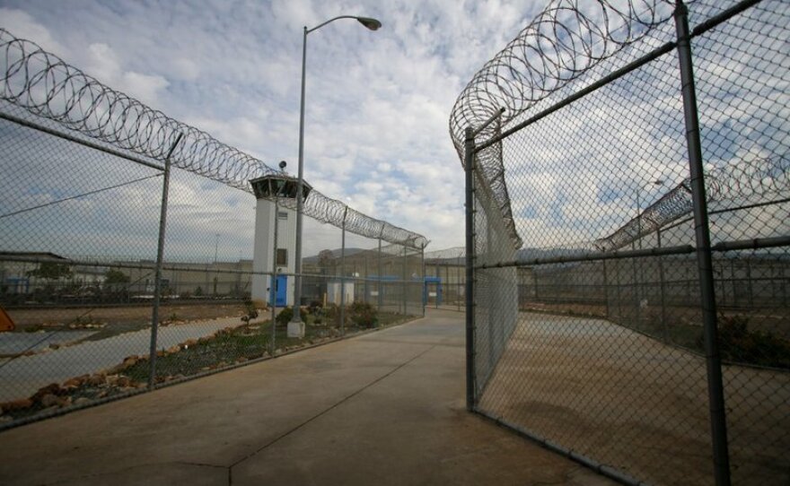The entrance to the Richard J. Donovan Correctional Facility in Otay Mesa is shown in this undated photo.