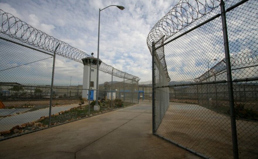 The entrance to the Richard J. Donovan Correctional Facility in Otay Mesa is shown in this undated photo. 