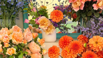 Flower Arranging 101 + Farm Tour