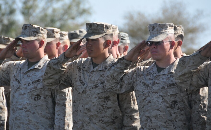 U.S. soldiers at the closing ceremony for a two-week joint military training exercise with Botswana Defense Forces. The U.S. Africa Command was created, in part, to help train African military forces before crises begin.