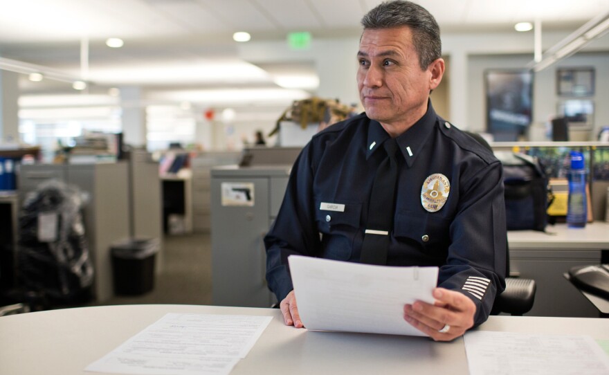 Lt. Lionel Garcia was the lead officer of the LAPD's mental evaluation unit for seven years until his retirement in April.