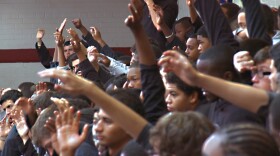 Students of St. Benedict's Prep in Newark, New Jersey. Learn how this prep school achieves near 100 percent college acceptance for inner-city boys.