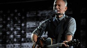 Bruce Springsteen appeared on Wednesday night's second-to-last episode of The Late Show with Stephen Colbert to perform "Streets of Minneapolis."