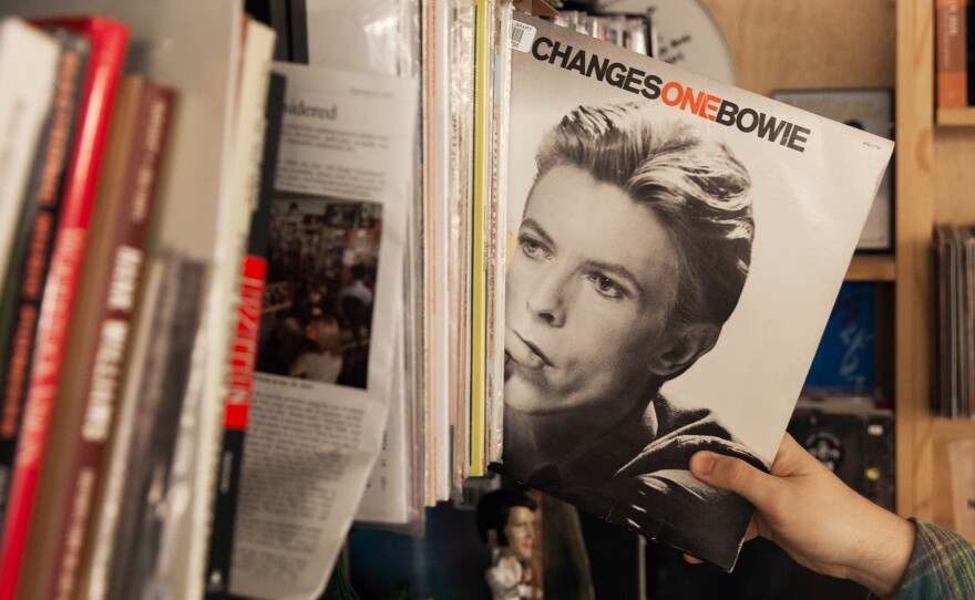 When we asked you for memories of David Bowie songs, many happened to appear on the crucial Changesonebowie compilation, which sits in the NPR library.