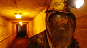 Mike Kasavich, a lifelong coal miner, exits "the hole" after a 10-hour morning shift at the Mathies coal mine in western Pennsylvania. Black lung disease is increasing among miners, yet they are struggling to get disability reimbursement for the illness.