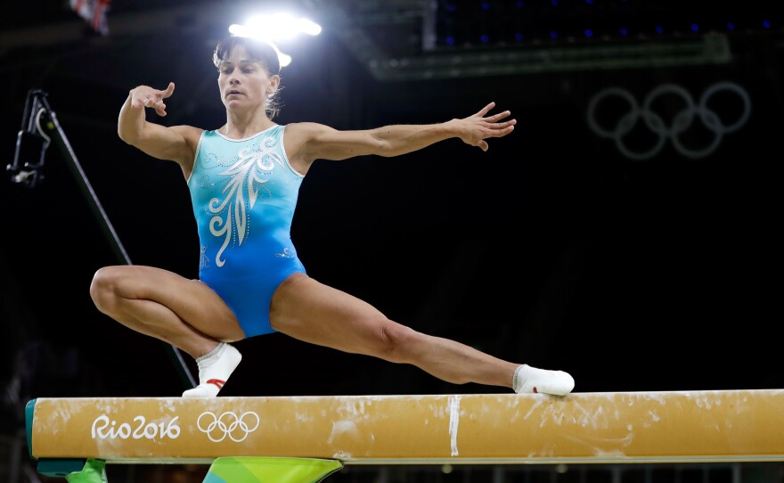 Oksana Chusovitina, 41, competed in the Olympics against gymnasts who are younger than her son.