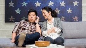 Raymond J. Lee and Jackie Chung in La Jolla Playhouse’s production of "Tiger Style!"