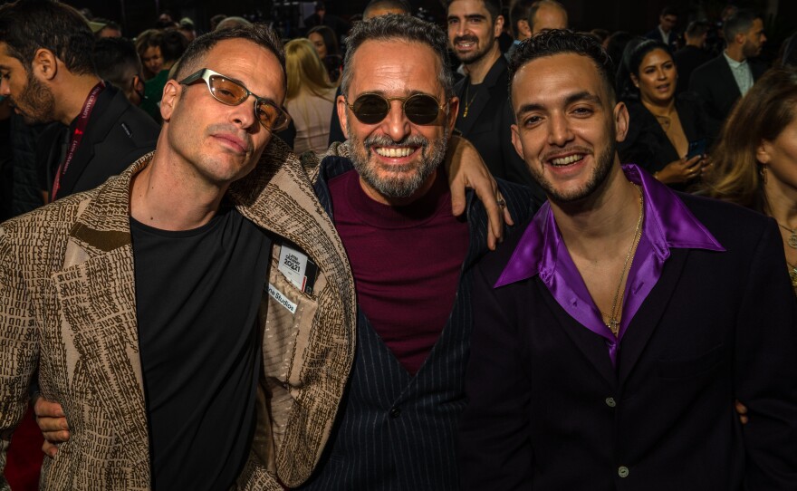 From left to right: Alizzz, Jorge Drexler and C. Tangana