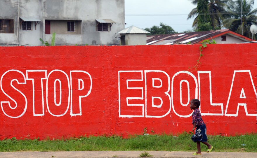Ebola was out of control in Liberia in August, when this picture was taken.
