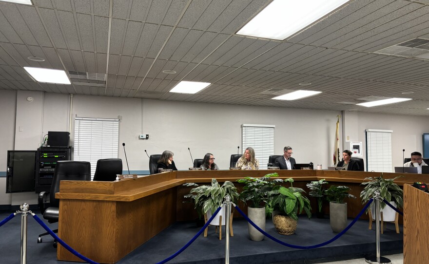 Councilmembers Seth Smith and Yadira Altamirano recused themselves from the meeting. Photo taken March 3, 2026.