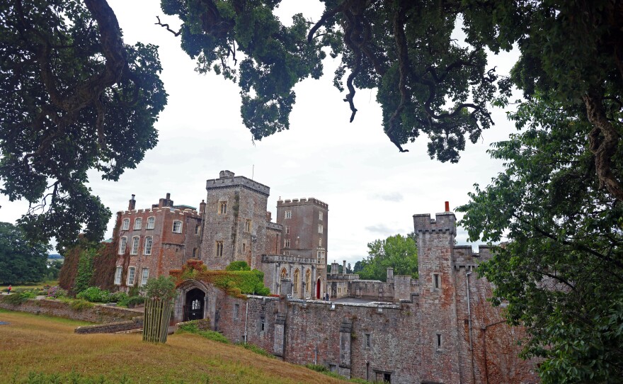 General view of Powderham Castle in Devon, Britain, July 21st 2025. The castle is the family seat of Aristocrat Charles Courtenay, 19th Earl of Devon - one of the 86 remaining sitting hereditary peers in the UK parliaments' House of Lords Upper Chamber who will be kicked out if the British government's House of Lords (Hereditary Peers) Bill passes.