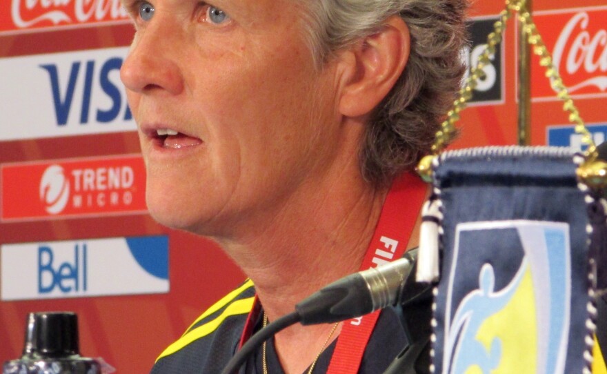 Pia Sundhage led the U.S. women to Olympic gold in 2008 and 2012 before leaving to coach the Swedish team.