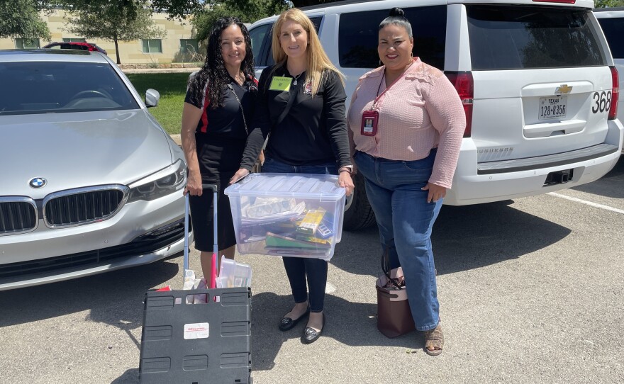 Counselors from nearby areas arrive in Uvalde, Texas to help the local community in the aftermath of a deadly school shooting.