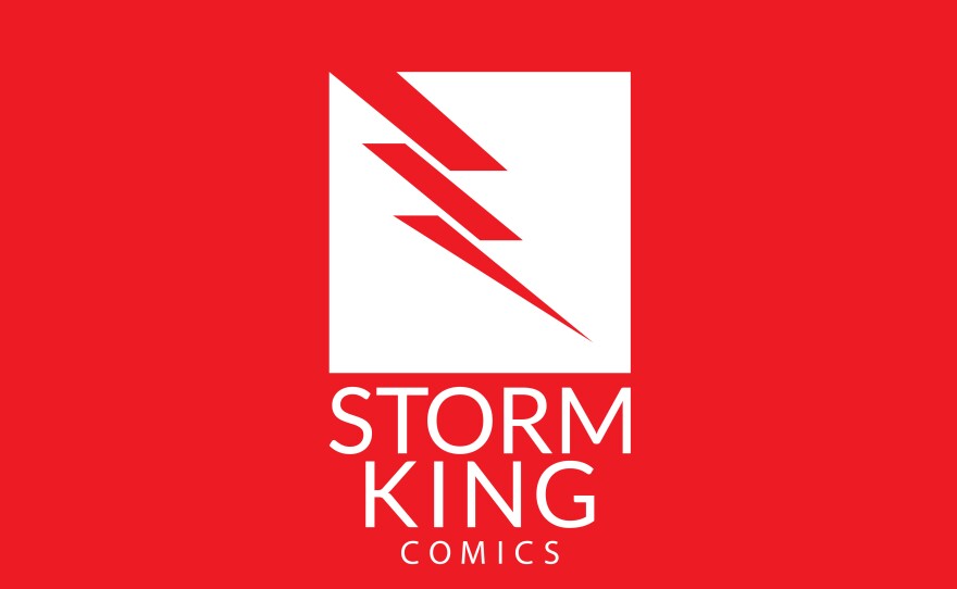 Storm King Comics logo.
