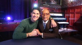 Henry Louis Gates and Darren Criss