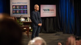Dr. Daniel Amen on the set of "Change Your Brain, Heal Your Mind."