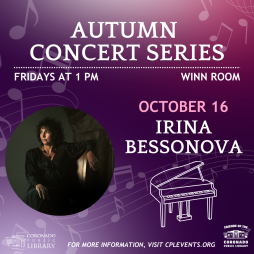 Autumn Concert Series: Irina Bessonova
