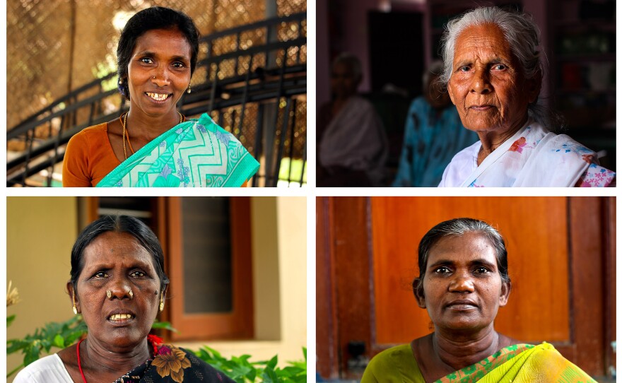 Clockwise from upper right: Grace, Marypai, Pandian, Manju