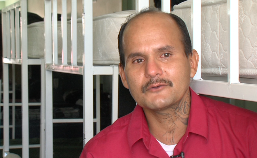Carlos Guzman Garcia discusses his recovery from depression and a drug addiction he developed after his deportation from San Diego.