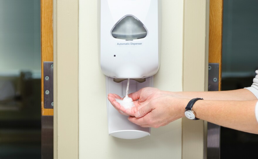 A study has found that some bacteria are becoming "more tolerant" of the alcohol-based hand sanitizers used in hospitals.