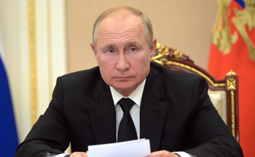 The Kremlin says Russian President Vladimir Putin is going into self-isolation because of coronavirus cases among his inner circle.