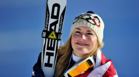 American skier Lindsey Vonn hopes that improved course conditions can help her win a second gold medal at the Vancouver Olympics.