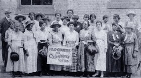 Headquarters for Colored Women Voters. Chicago, Ill, 1916.
