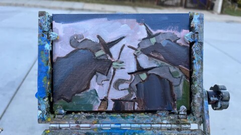 Halloween Decorations in Plein Air with Kevin Inman: Art Class On Location (either Kensington, Mission Hills or Loma Portal) 
