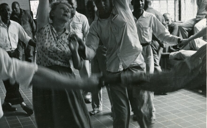 For many decades, Marian Chace led the dance therapy program at St. Elizabeths. The photo above was taken circa the 1960s.