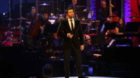 The concert, shot before a live audience at the historic Grand Opera House in Belfast, stars Northern Irish pop tenor Eamonn McCrystal.