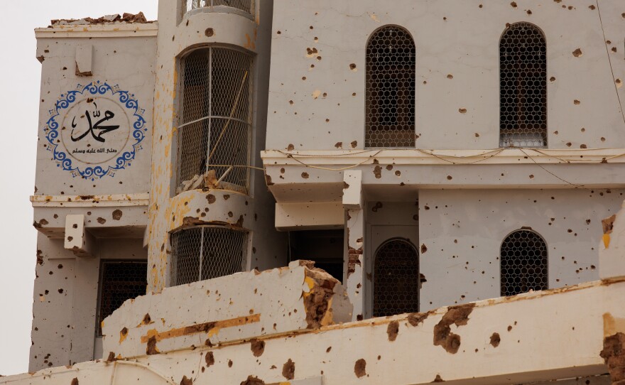 The Sheikh GaribAllah Mosque in the Old Omdurman neighborhood, on Sept. 6.