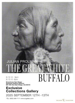 Julian Prolman, The Great White Buffalo art exhibition
