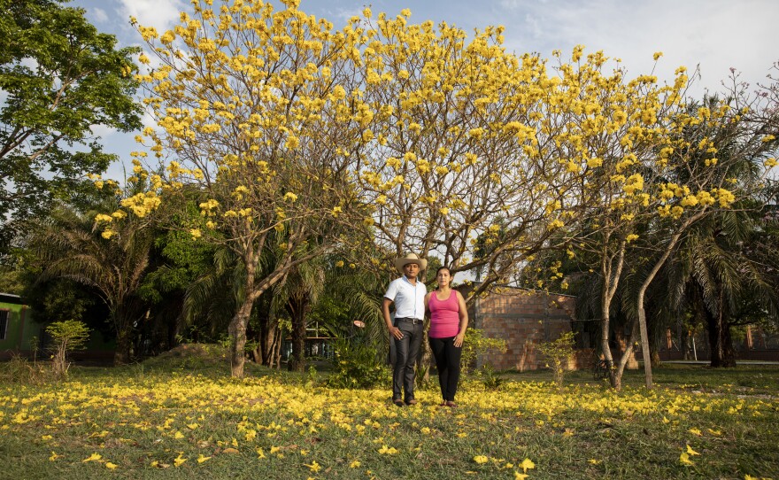 Marcela Hernández and Gersi Tumay. "We used to rehearse two, three, up to seven hours, and we got to create a dance style that was known nationally," Marcela says. "And that was what took us out of the country."