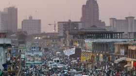 A view of Kinshasa, the capital of the Democratic Republic of the Congo—a sprawling urban giant where over 15 million people live.