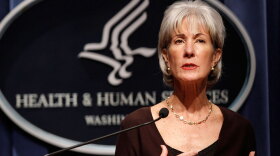 Health and Human Services Secretary Kathleen Sebelius says she'd be surprised "if any private insurance company changed its mammography coverage" because of the mammogram guidelines.