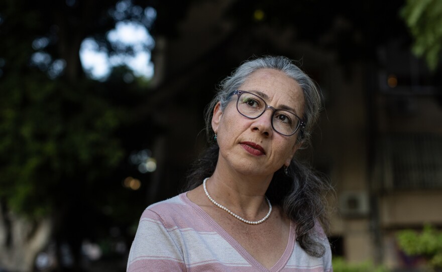 Michal Brody-Bareket, whose son is a soldier deployed in Gaza, is bringing together mothers of soldiers and other concerned Israelis to pressure the Israeli government to stop the war.