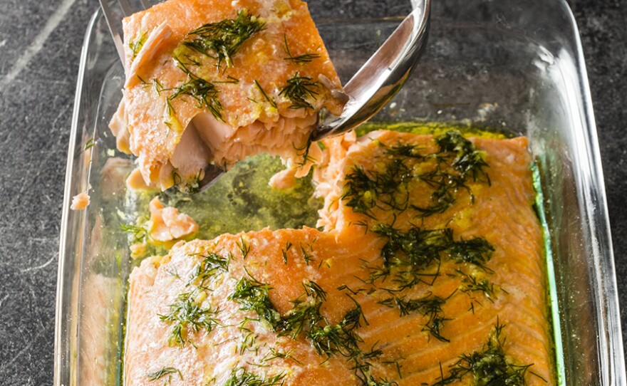 Slow-Roasted Salmon