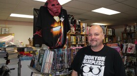 Robert Scott is the manager of Comickaze Comics, Books and More in the Clairemont neighborhood of San Diego, February 16, 2011. 