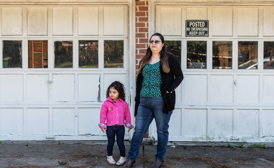 Neither Cuellar nor her daughter developed symptoms from their coronavirus infections, but her husband and father both ended up in the hospital with COVID-19. Both men are still experiencing lingering health effects, she says.