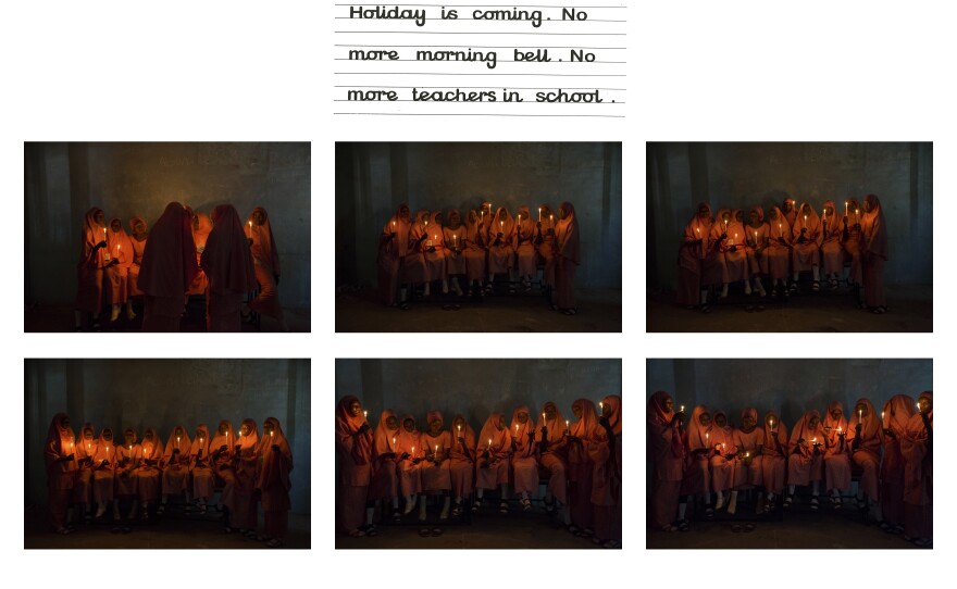 "The way we tell stories in Nigeria is not a neutral thing; it comes from a certain tradition which is very different than a western one," Gambo said of the schoolgirls she began photographing in 2015.