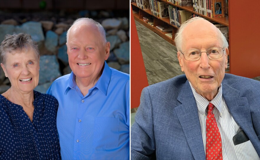 Anne and Don Wemple, and Dr. Arthur Getis are the 2021 KPBS Hall of Fame Visionaries