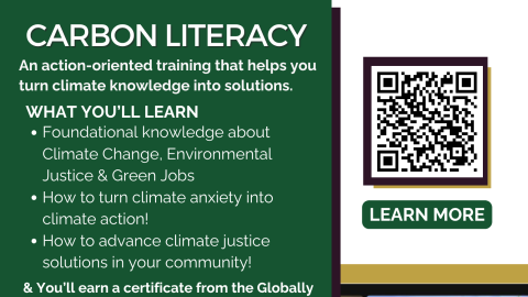 Carbon Literacy for Community Action