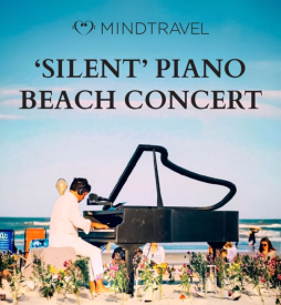 'Silent Piano' Beach Concert