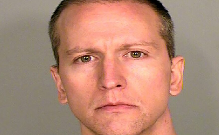Former Minnesota police officer, Derek Chauvin, Ramsey County Sheriff's Office, May 29, 2020. Chauvin faces second and third-degree murder charges as well as one count of second-degree manslaughter.