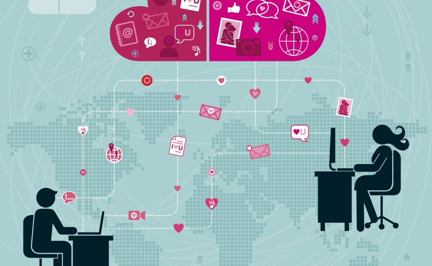 Information typed into online dating questionnaires may not be as private as you think.