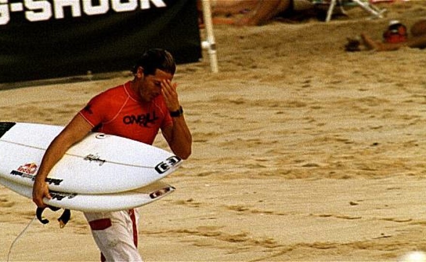 Surfing the North Shore in "Highwater"